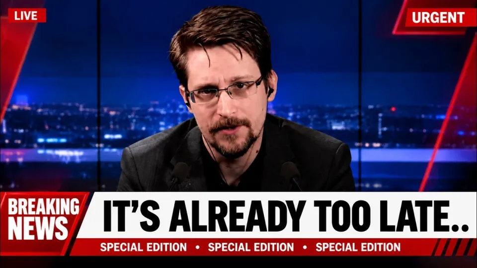 AI Will ENSLAVE US - SNOWDEN Tries to Warn Us (Shocking Interview)